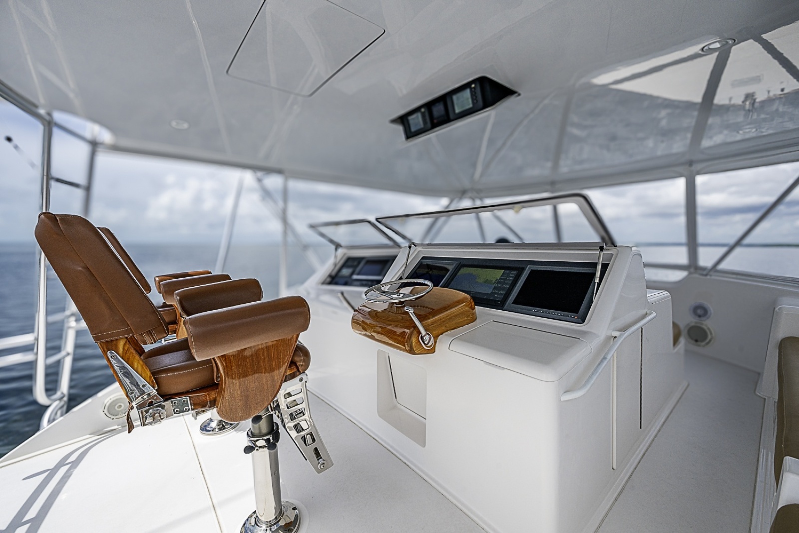 Viking 64 BIG BLUE - Flybridge Helm