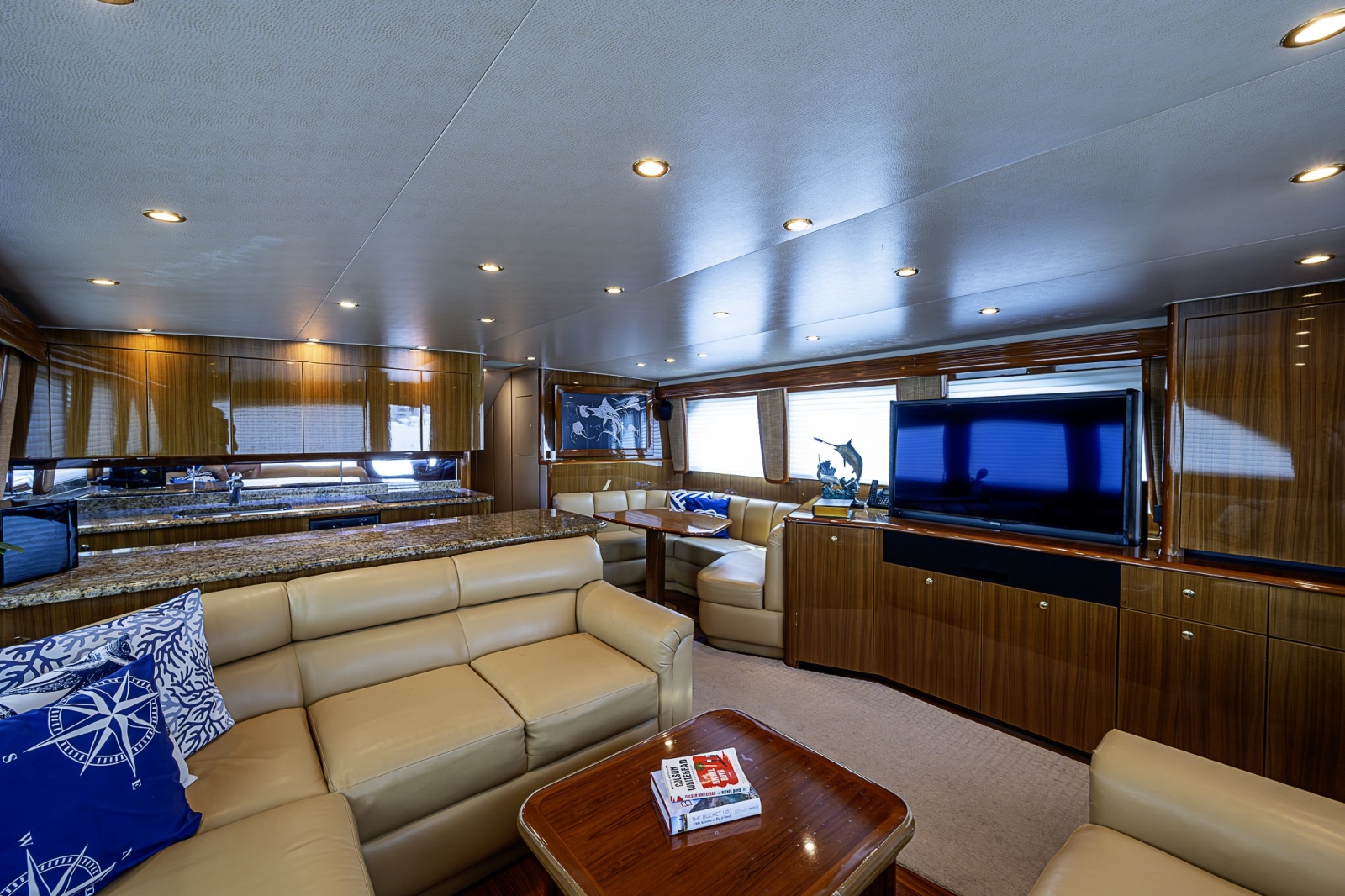 Viking 64 BIG BLUE - Salon
