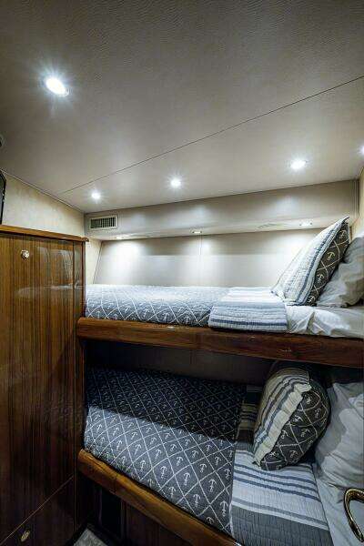 Viking 64 - Big Blue - Starboard Forward Guest Stateroom