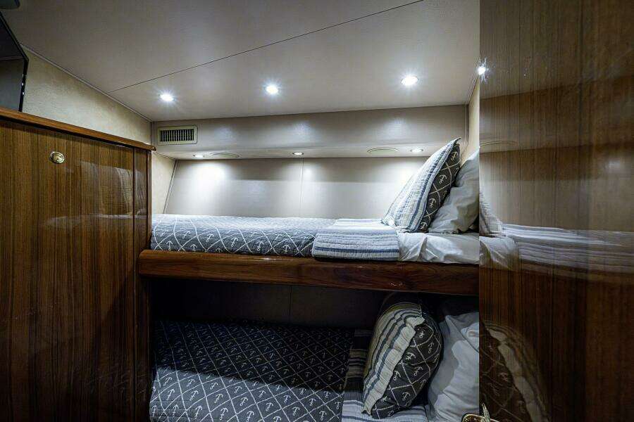 Viking 64 - Big Blue - Starboard Forward Guest Stateroom