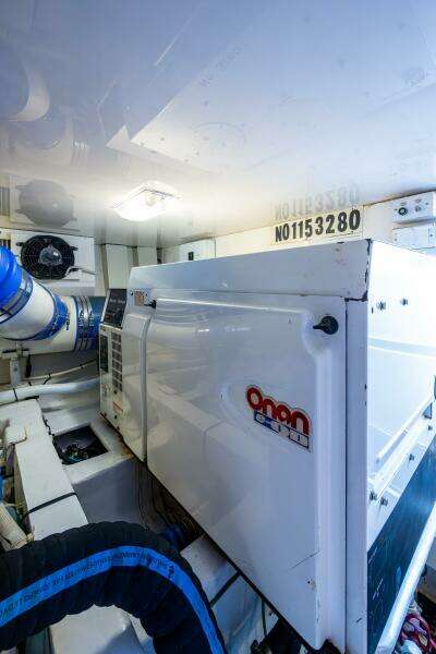 Viking 48 - Sweet Melissa - Engine Room