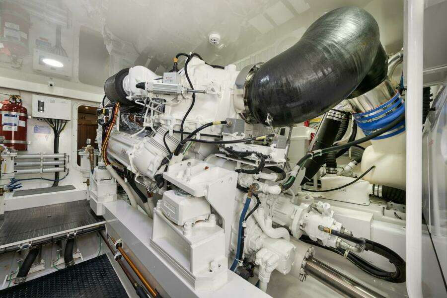 Viking 68 JO-LI - Engine Room