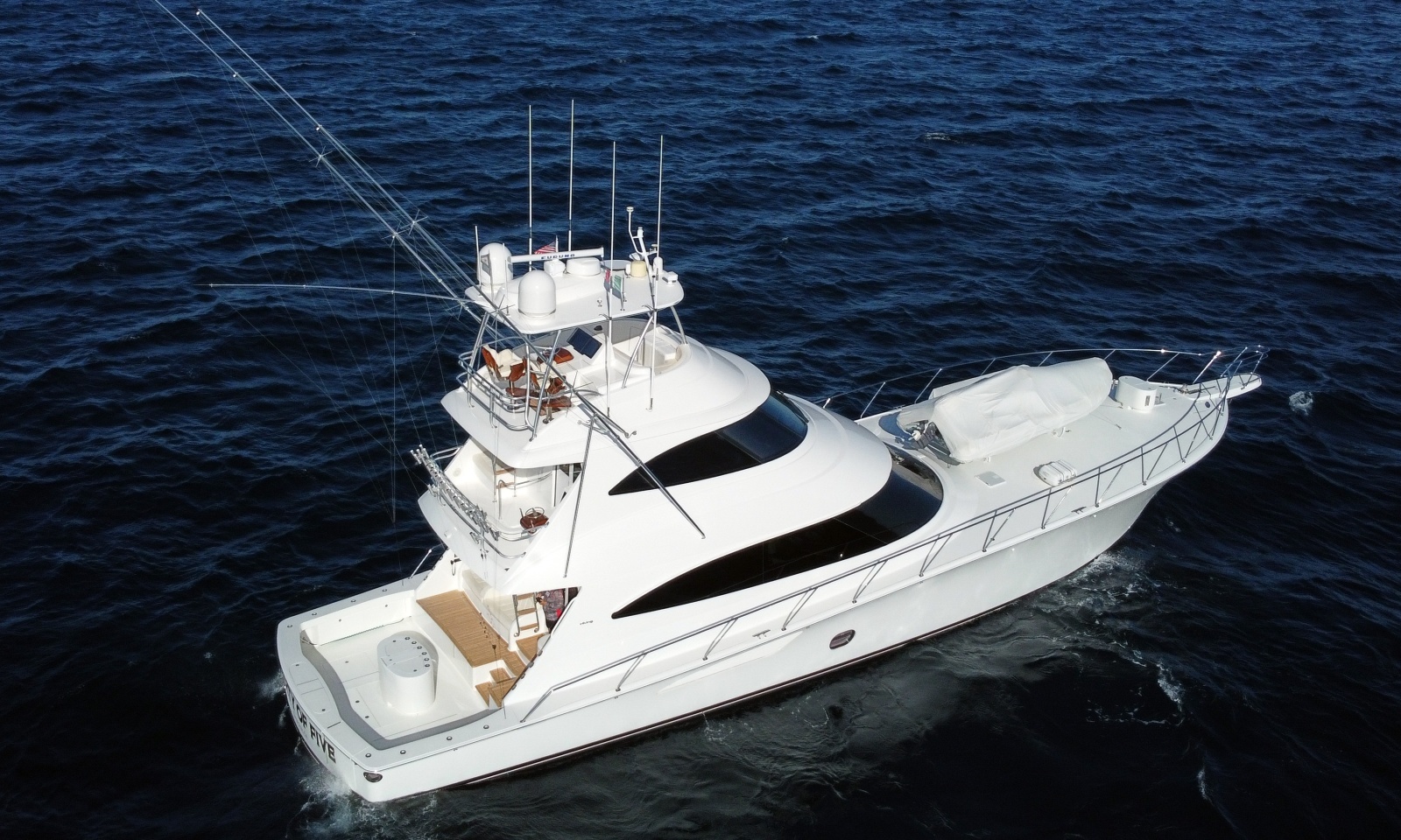 PARTY OF FIVE 80ft Viking Yacht For Sale
