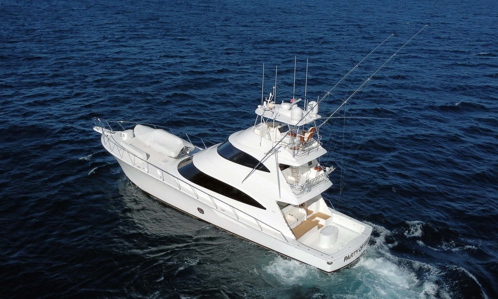 PARTY OF FIVE 80ft Viking Yacht For Sale