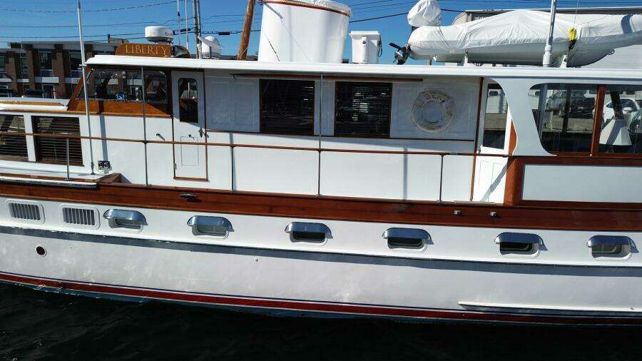 Liberty Love 68ft Trumpy Yacht For Sale