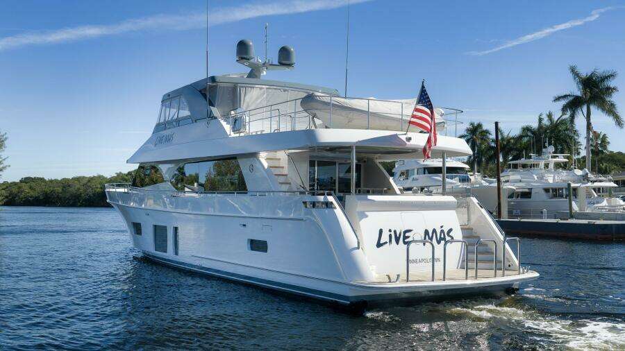 LIVE MAS 85ft Ocean Alexander Yacht For Sale
