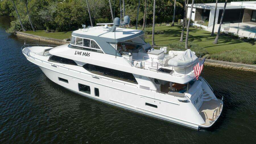 LIVE MAS 85ft Ocean Alexander Yacht For Sale