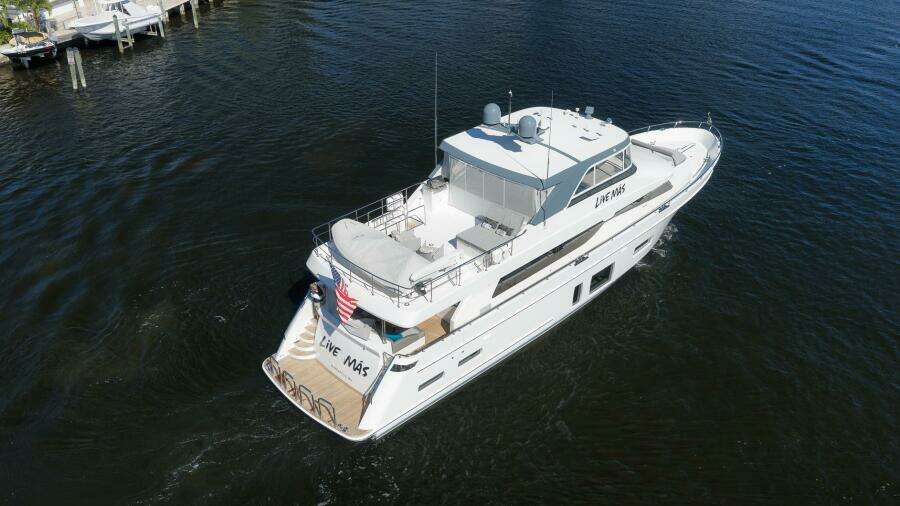 LIVE MAS 85ft Ocean Alexander Yacht For Sale