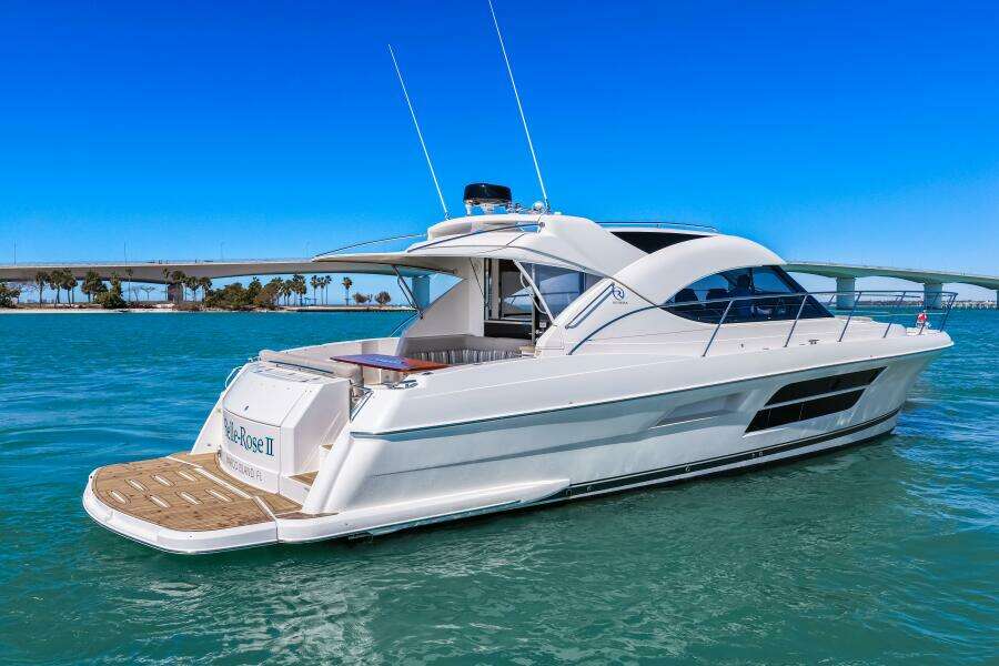 Belle Rose II 50ft Riviera Yacht For Sale