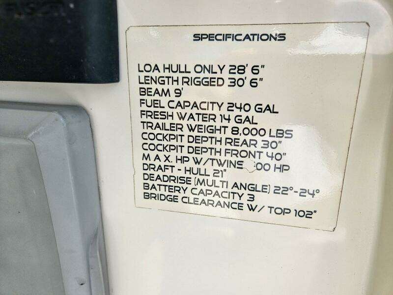 Buddy 29ft Sailfish Yacht For Sale