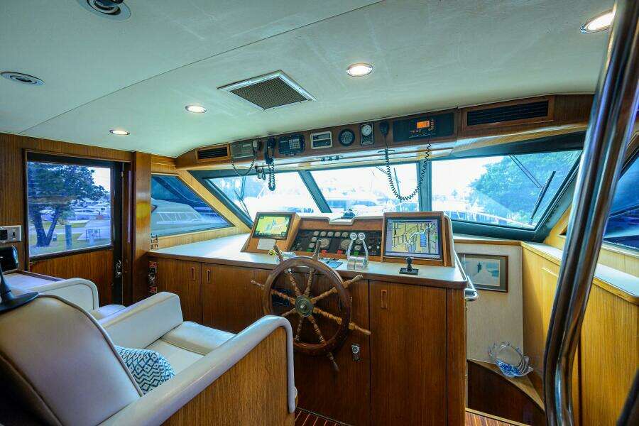 FOREVER YOUNG 78ft Hatteras Yacht For Sale