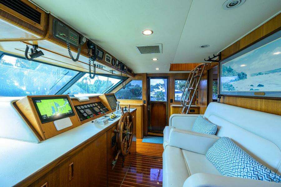 FOREVER YOUNG 78ft Hatteras Yacht For Sale