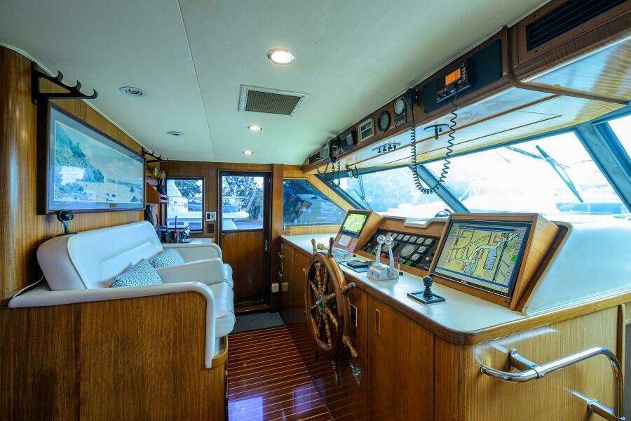 FOREVER YOUNG 78ft Hatteras Yacht For Sale