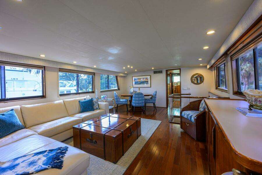 FOREVER YOUNG 78ft Hatteras Yacht For Sale