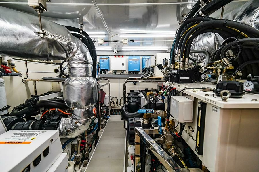 Engine Room Looking Fwd  