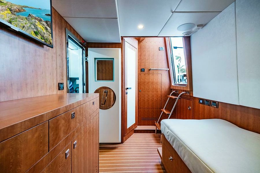 Crew Cabin Looking to Port  