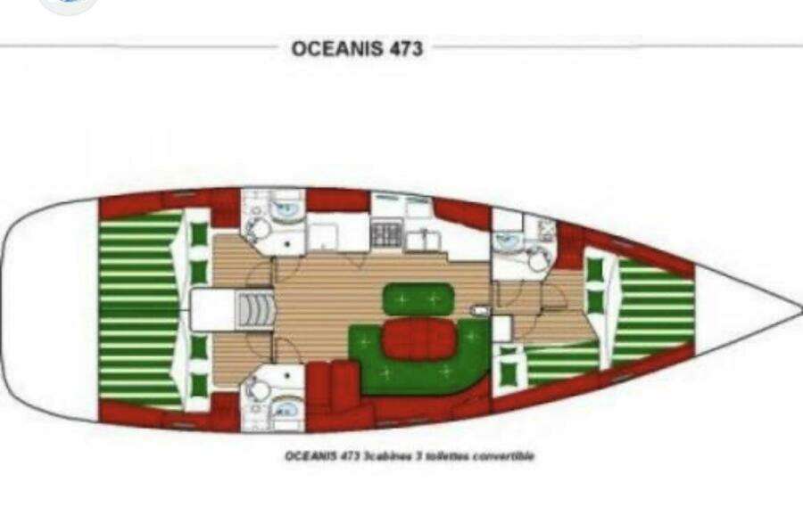 Blue Moana 47ft Beneteau Yacht For Sale