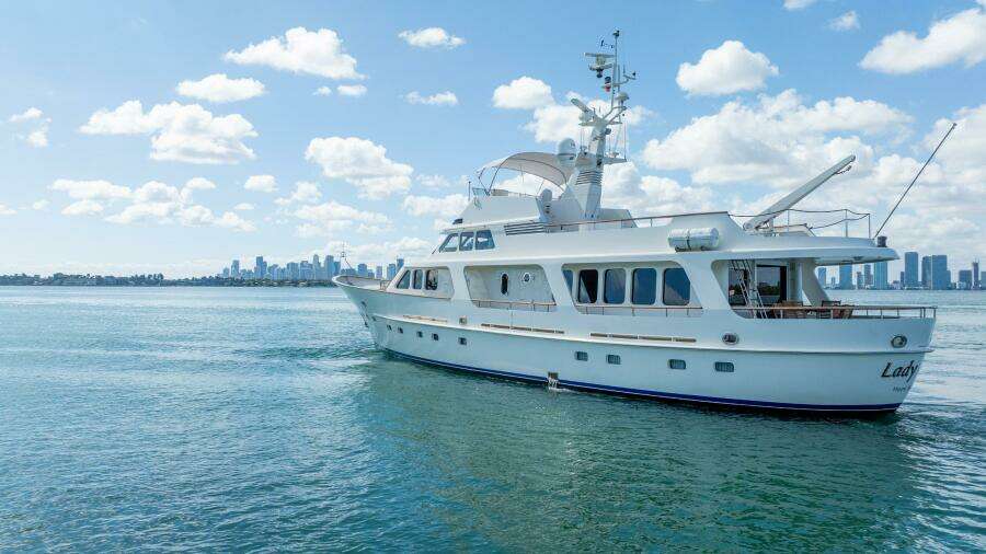 Lady Dina 85ft Moonen Yacht For Sale