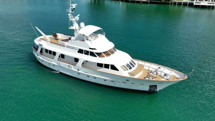 Lady Dina 85ft Moonen Yacht For Sale