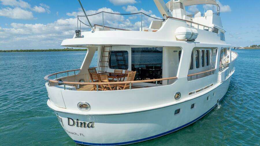 Lady Dina 85ft Moonen Yacht For Sale