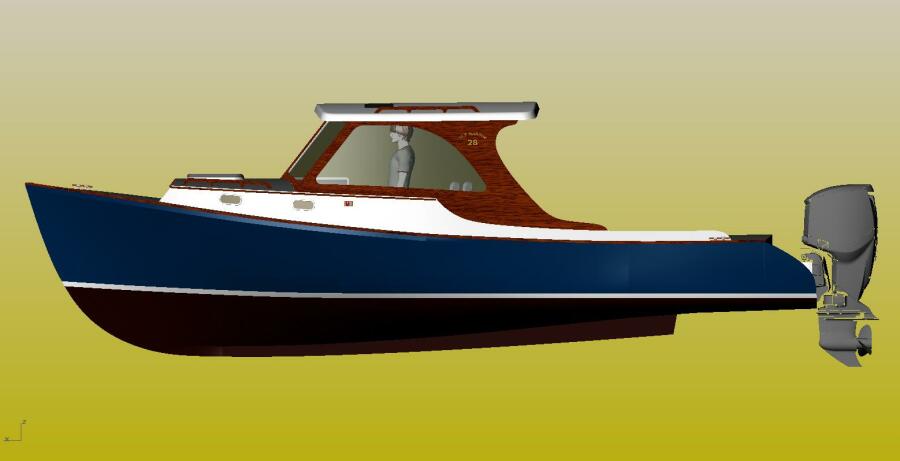 28' 2026 New Harbor Boats 28 Hard Top