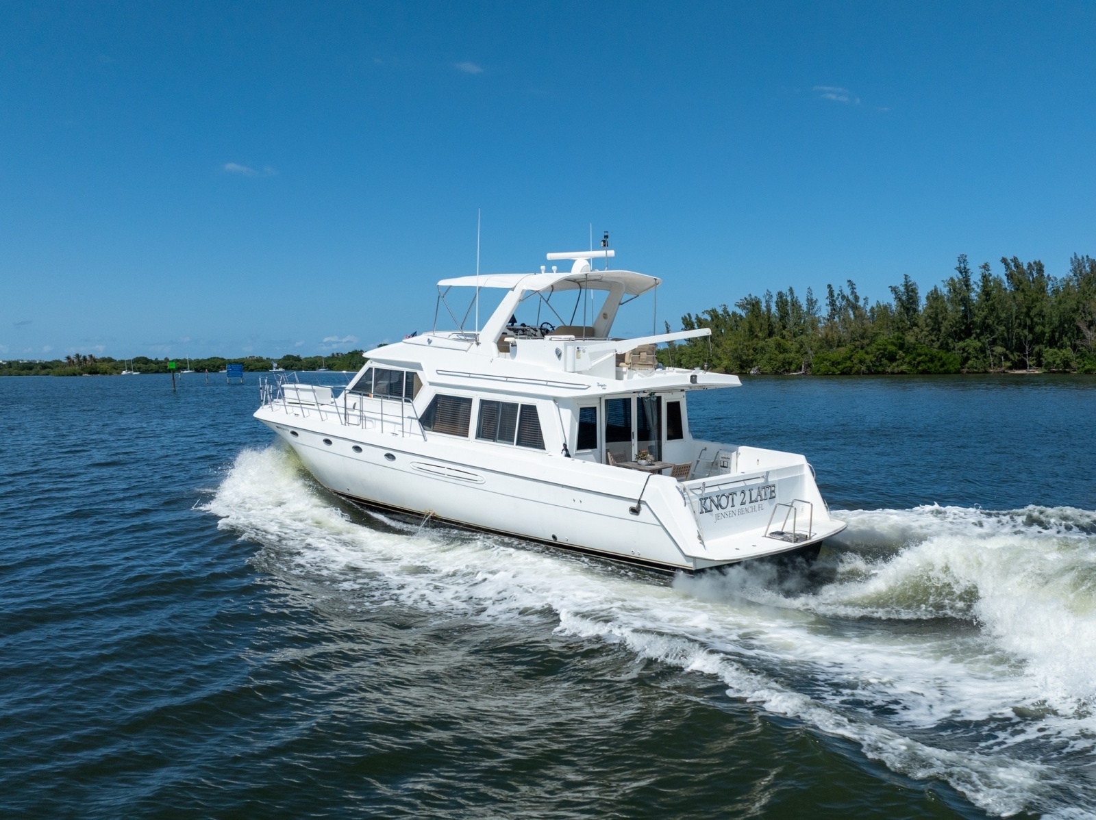 Knot 2 Late 57ft Navigator Yacht For Sale