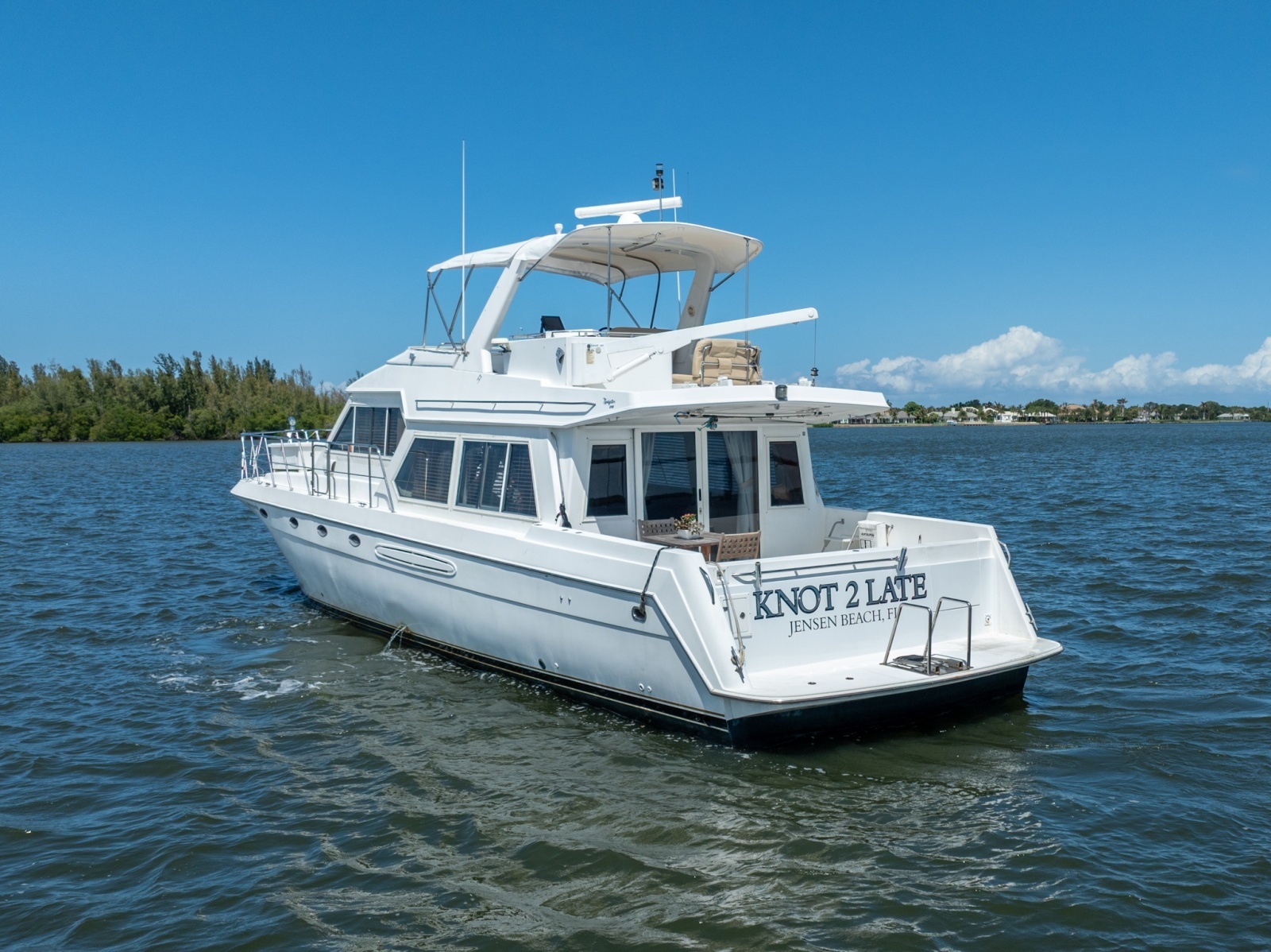Knot 2 Late 57ft Navigator Yacht For Sale