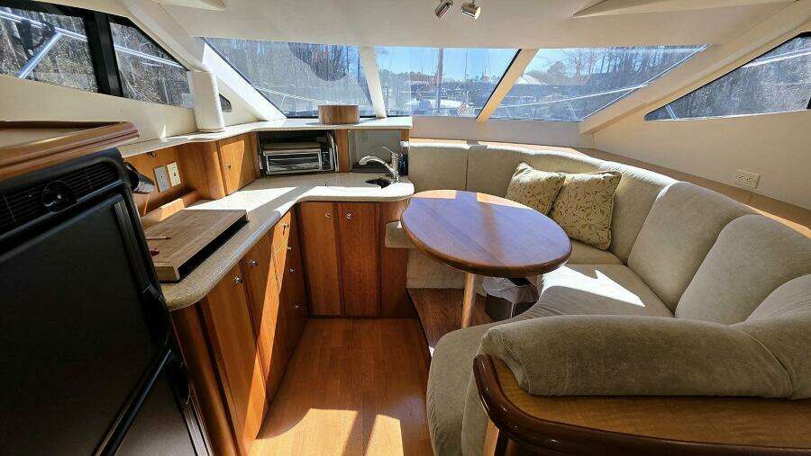 Galley and Dinette Forward