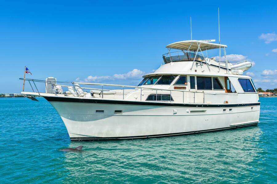 LATTITUDE 53ft Hatteras Yacht For Sale