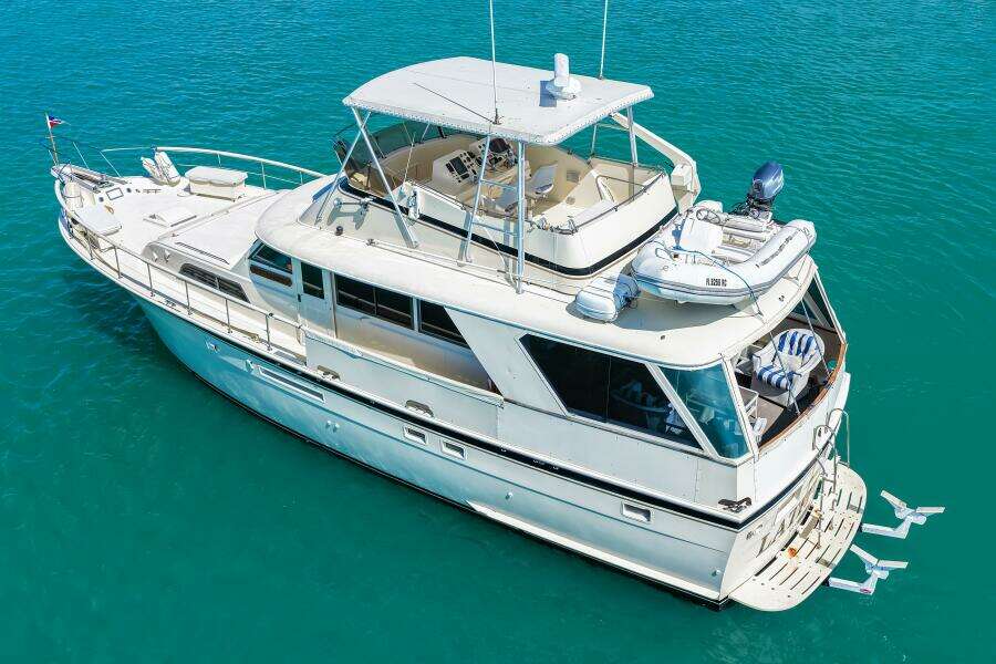 LATTITUDE 53ft Hatteras Yacht For Sale