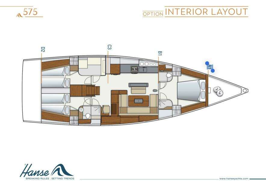 Mairmade 57ft Hanse Yacht For Sale