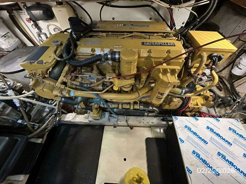 42' Jefferson starboard main engine