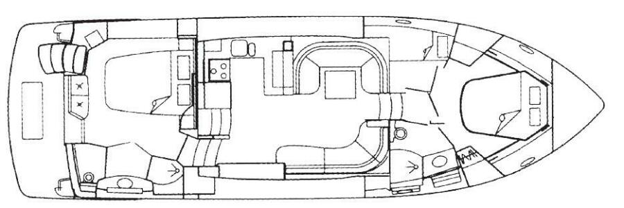 45' 1996 Carver 455 Aft Cabin