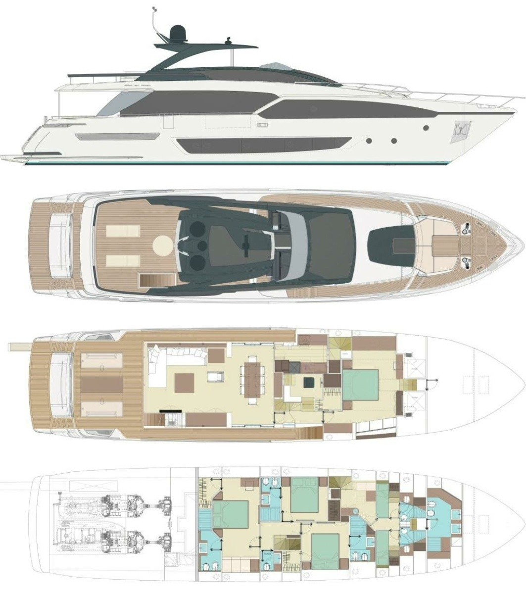 NOI 93ft Riva Yacht For Sale