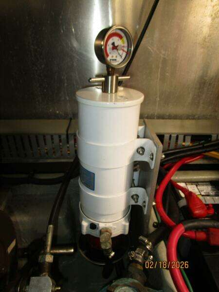43' Mainship port Racor fuel filter