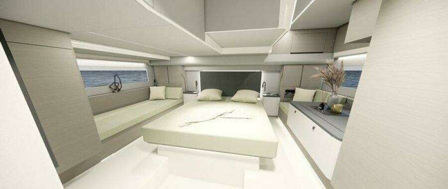 Nimbus 495 Flybridge Master Stateroom
