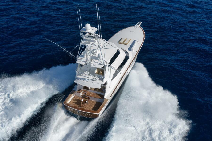 76' 2011 Viking 76 Enclosed Bridge