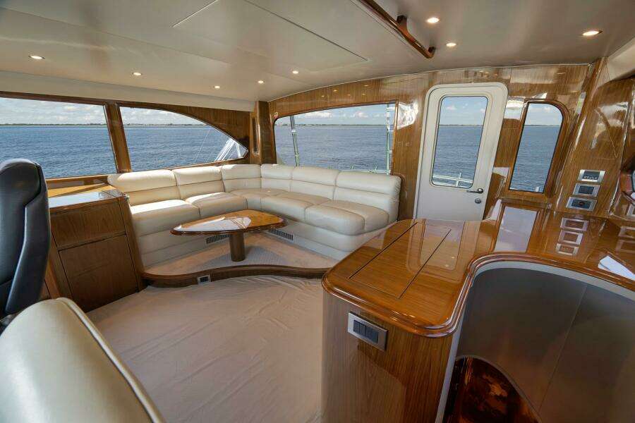 2011 Viking 76 Enclosed Bridge- TEUSEAS- Enclosed Bridge