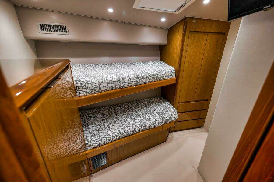 2011 Viking 76 Enclosed Bridge- TEUSEAS- Starboard Stateroom