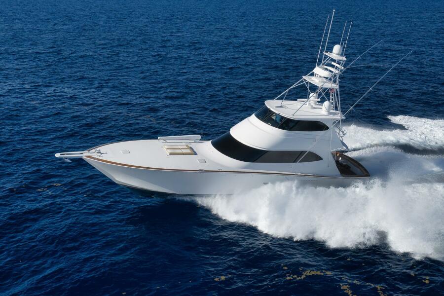 76' 2011 Viking 76 Enclosed Bridge