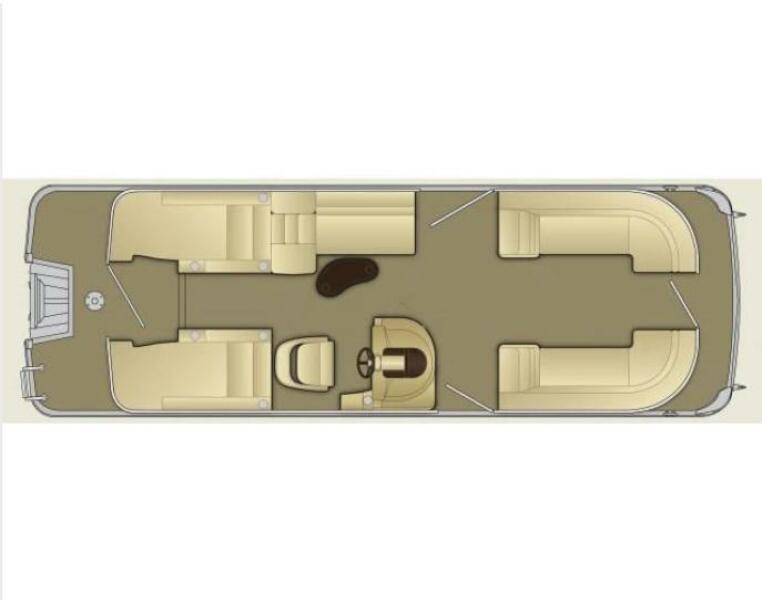 25' 2011 Bennington 2554 GCW