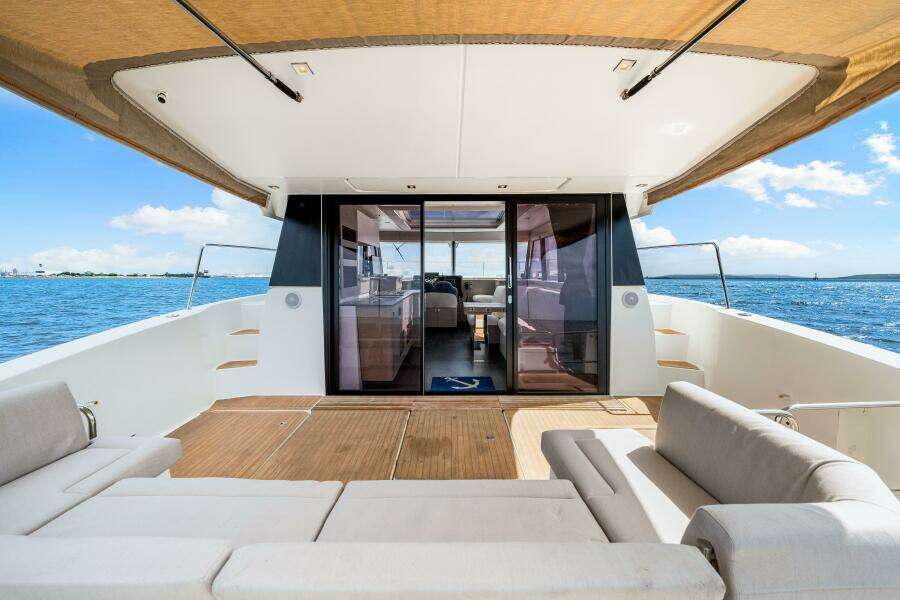 2021 Fountaine Pajot MY4.S - Aft Deck 