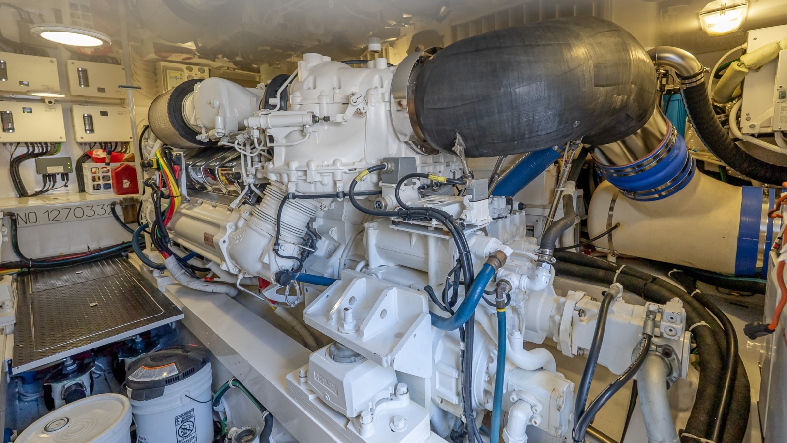 2017 Viking 62 Enclosed Bridge