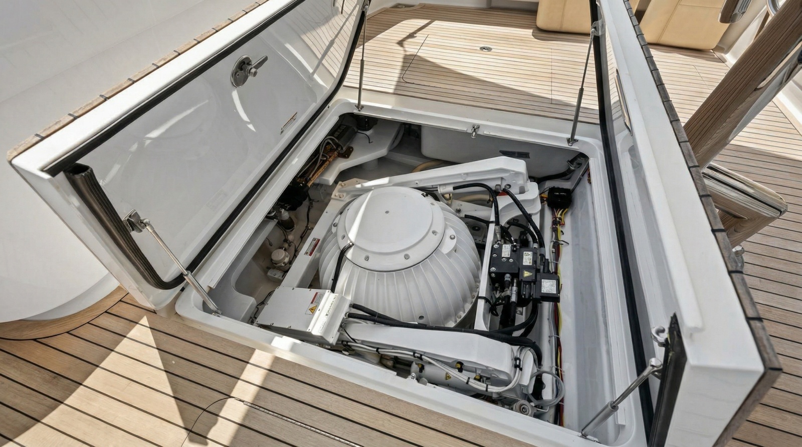 2017 Viking 62 Enclosed Bridge