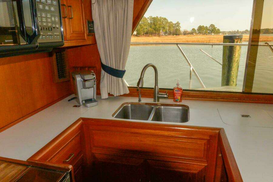 Galley sink & counters 