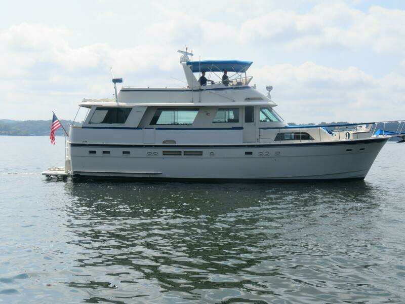 RIVE  GAUCHE 58ft Hatteras Yacht For Sale