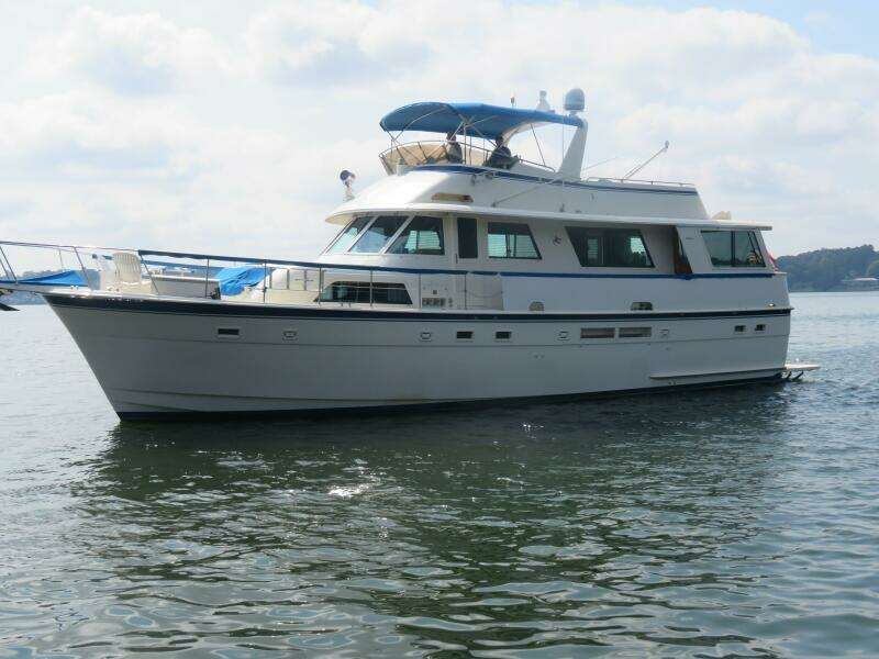 RIVE  GAUCHE 58ft Hatteras Yacht For Sale