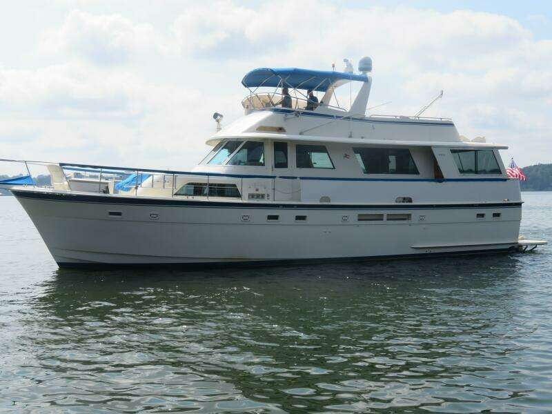 RIVE  GAUCHE 58ft Hatteras Yacht For Sale