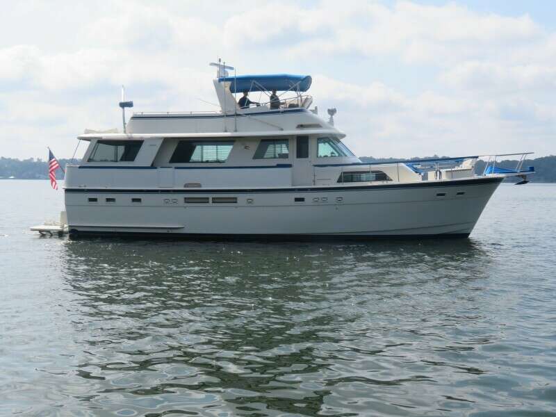 RIVE  GAUCHE 58ft Hatteras Yacht For Sale