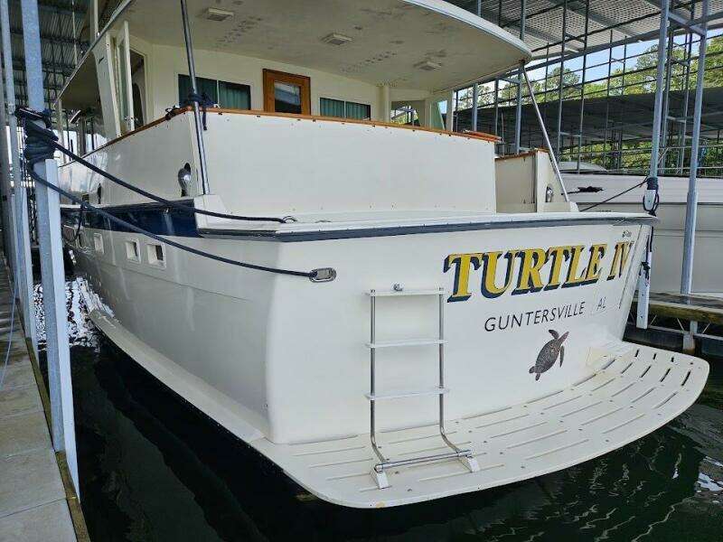 Turtle IV 58ft Hatteras Yacht For Sale